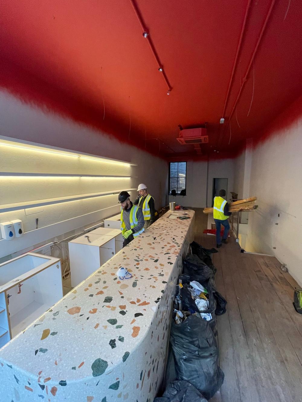 Shopfitting. Beaty Salon, Mortimer, W1W - image 4