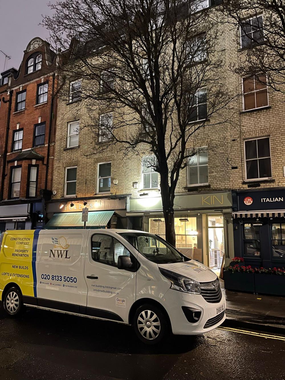 Shopfitting. Kin Caffe, Foley street, London, W1W - image 3