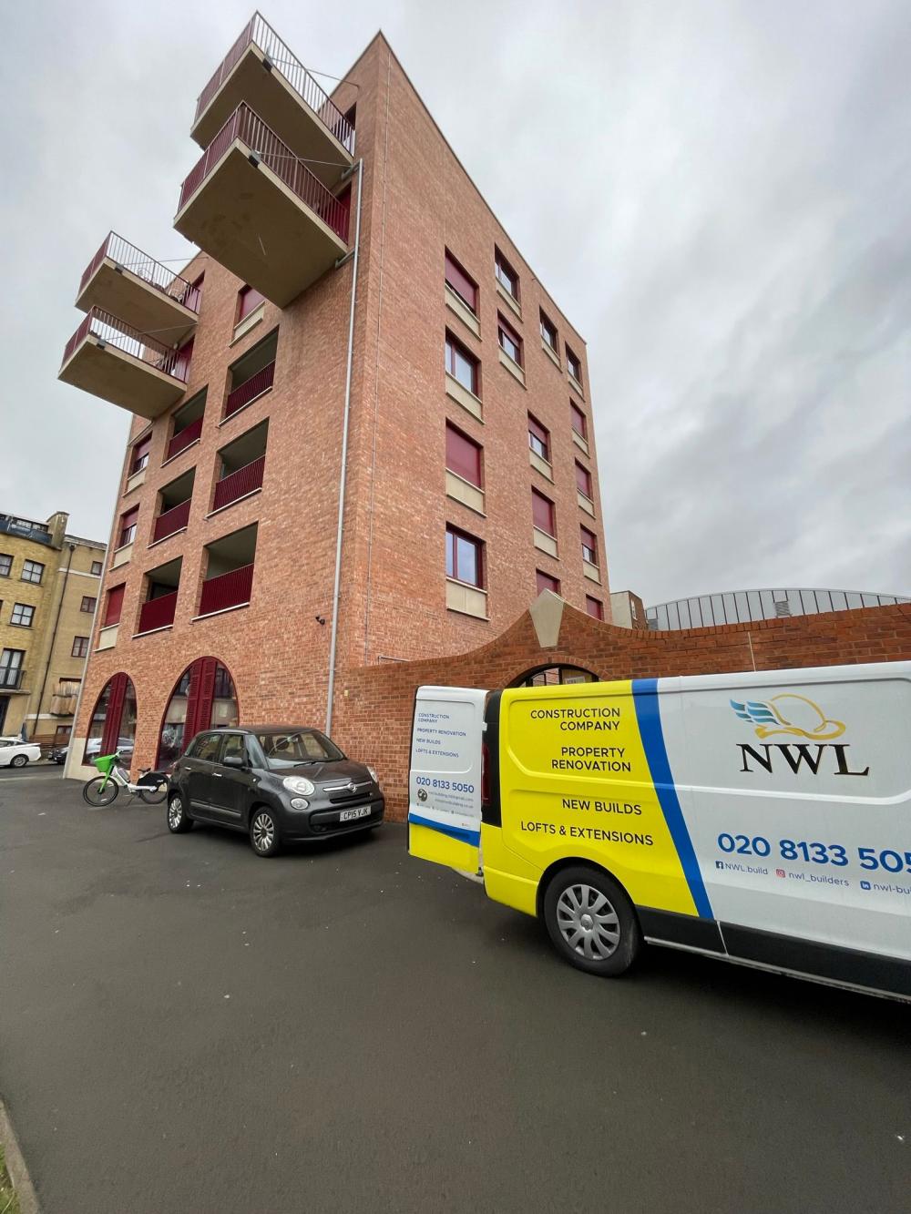 Engineering works, adding facilities. Camden Academy NW - image 4